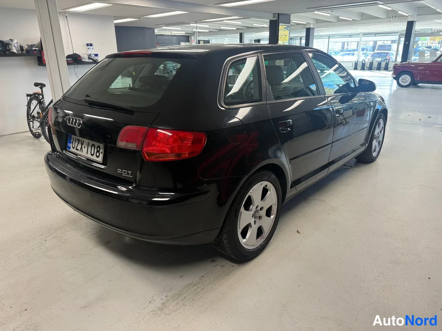 Musta Audi A3 2006, takaviisto, kuva 5