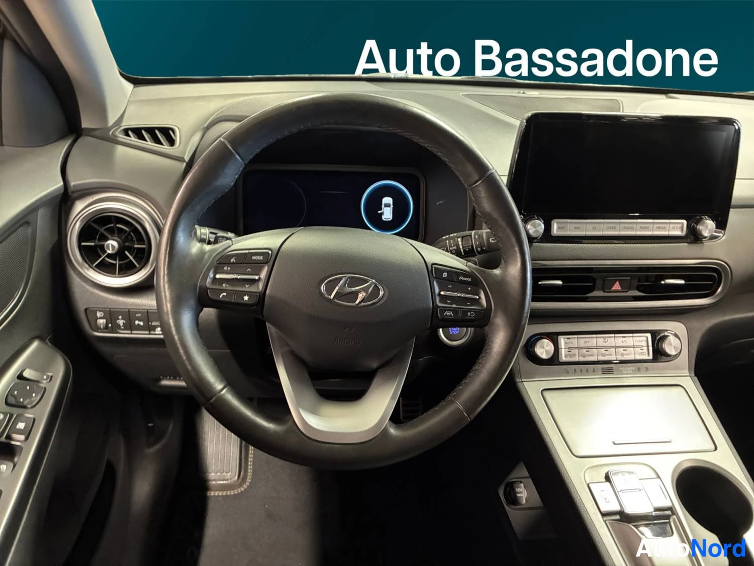 Musta Hyundai Kona Electric 2023, yksityiskohta, kuva 29