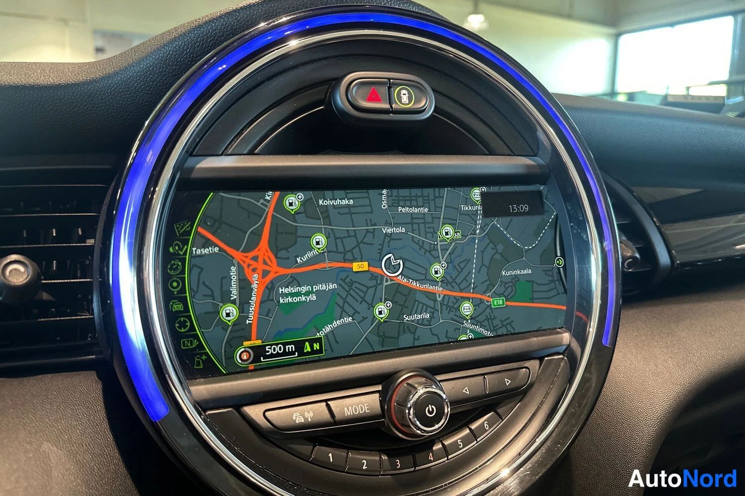 Musta Mini Cooper 2017, yksityiskohta, kuva 22