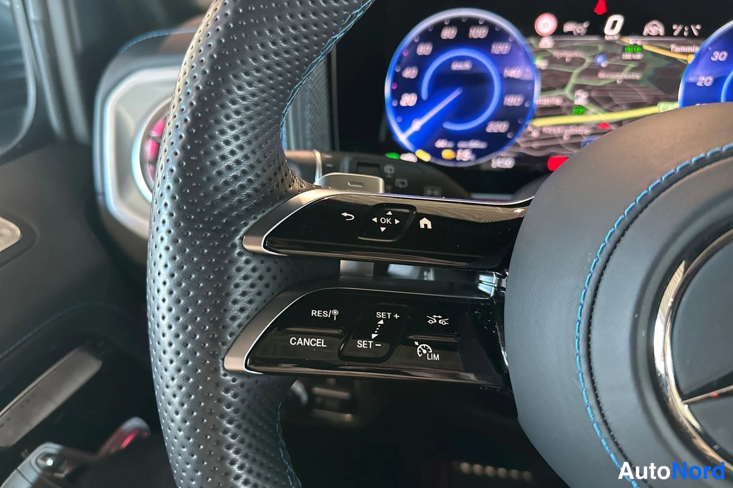 Sininen Mercedes-Benz G 580 4MATIC 2025, yksityiskohta, kuva 20