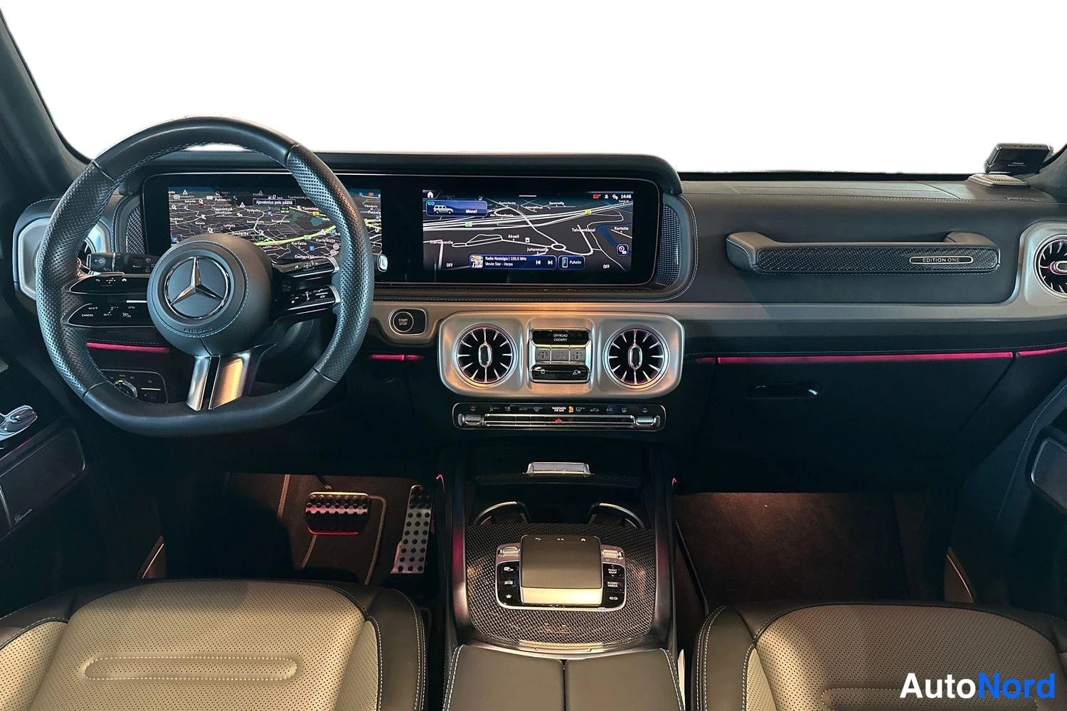 Sininen Mercedes-Benz G 580 4MATIC 2025, ohjaamo, kuva 8