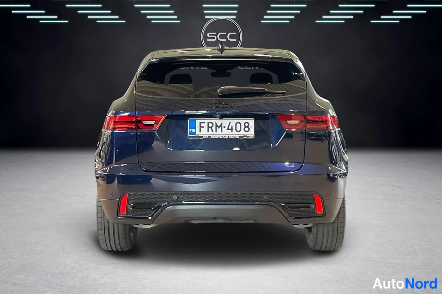 Sininen Jaguar E-Pace 2024, takaa, kuva 5