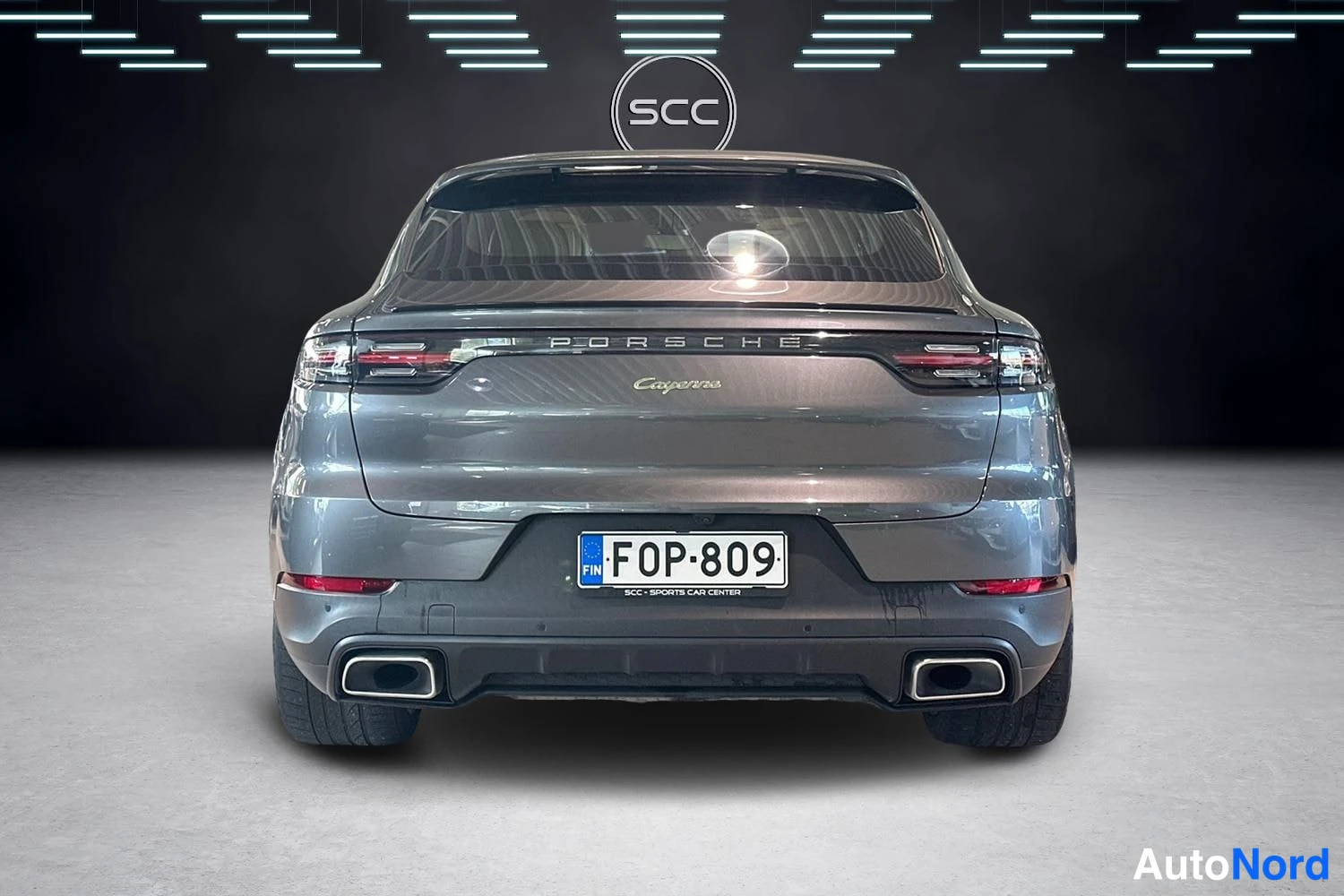 Beige Porsche Cayenne 2021, takaa, kuva 5