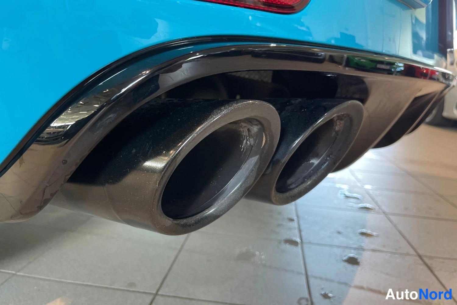 Sininen Porsche Macan 2020, yksityiskohta, kuva 24
