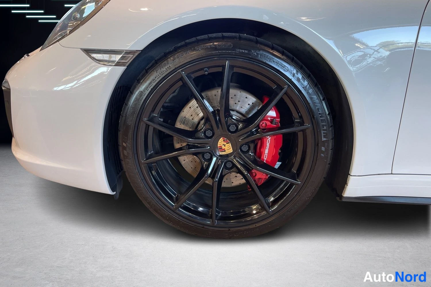 Valkoinen Porsche Carrera 2017, yksityiskohta, kuva 14