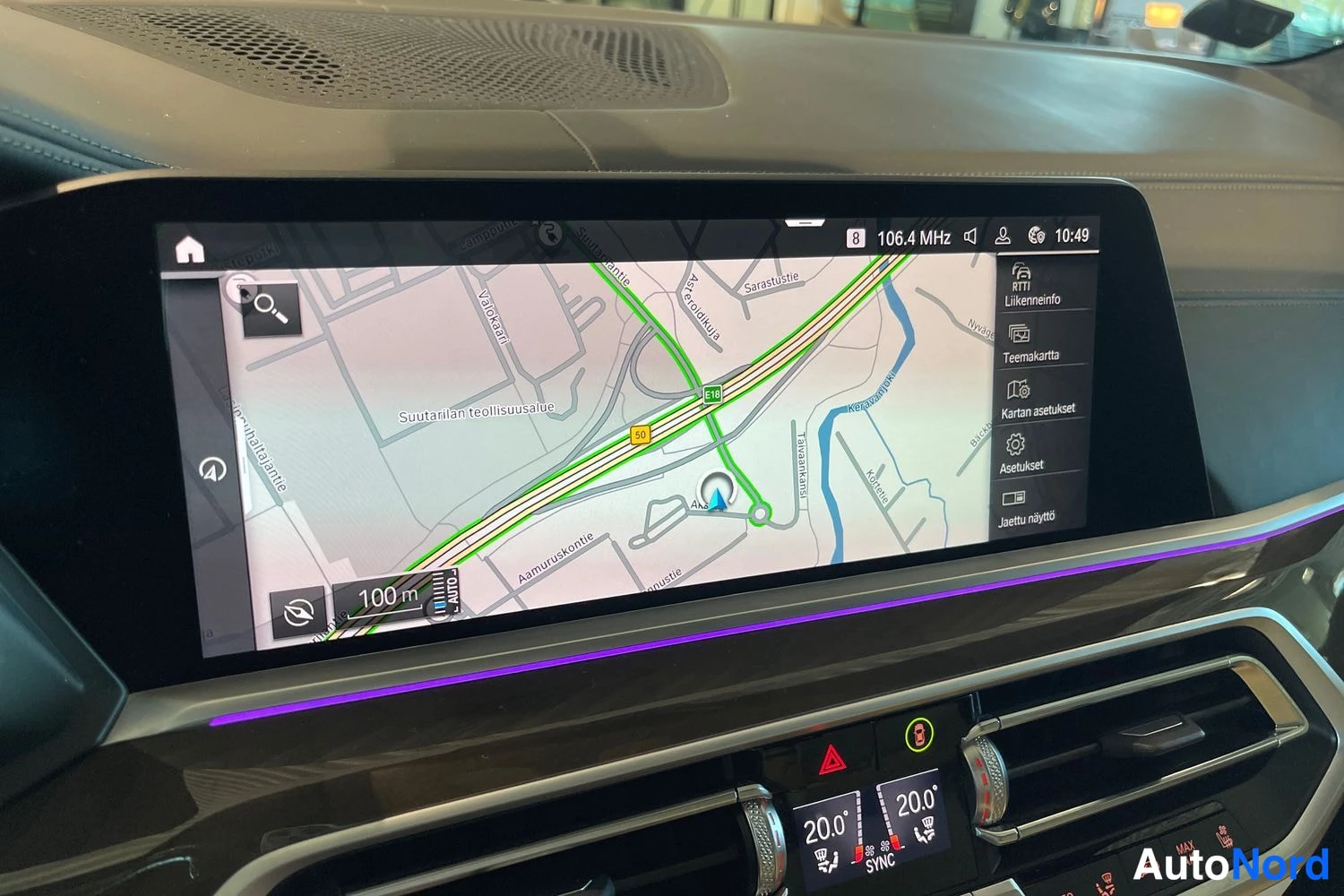 Sininen BMW X5 2021, yksityiskohta, kuva 18