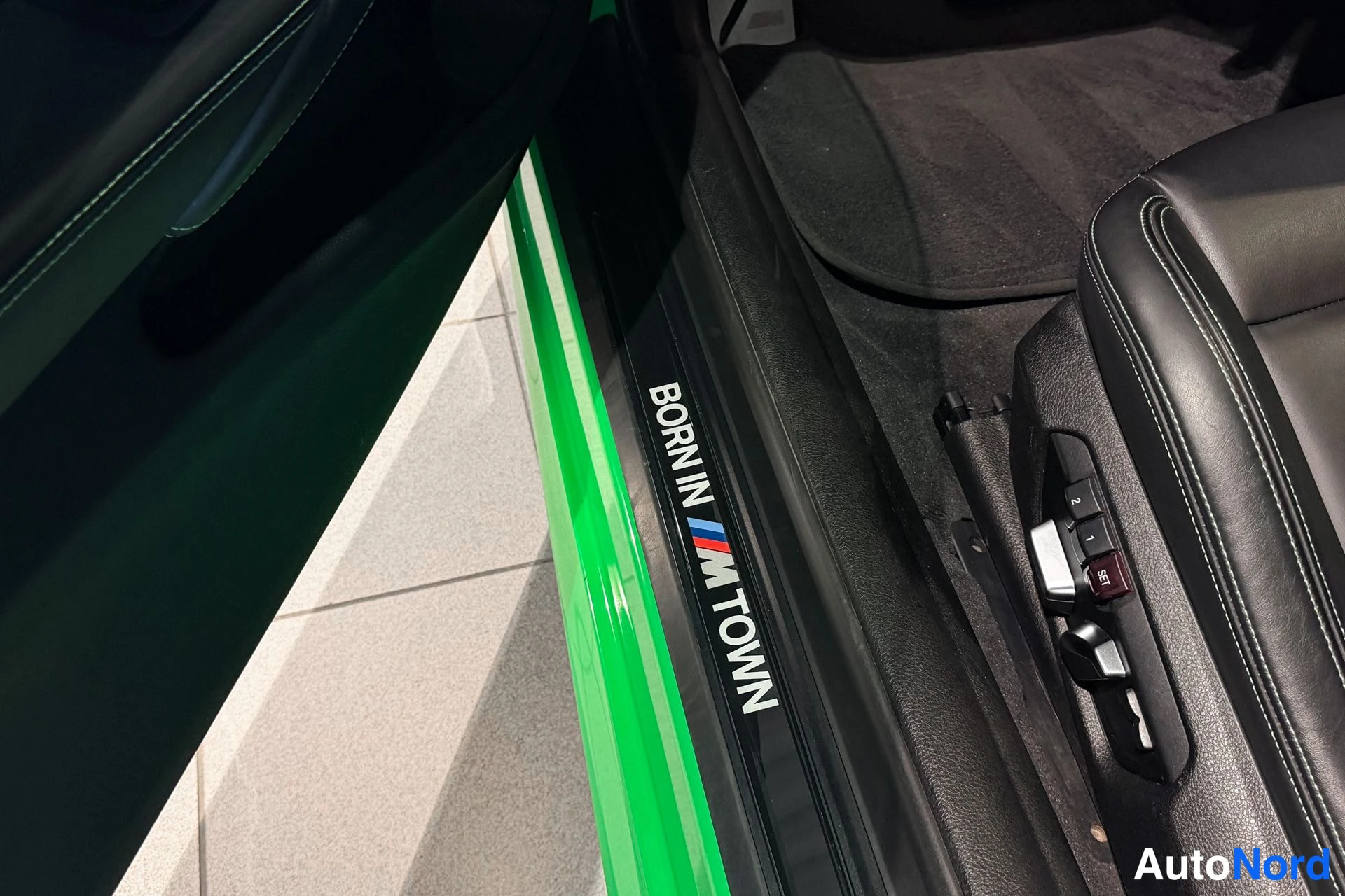Vihreä BMW M4 2019, yksityiskohta, kuva 24