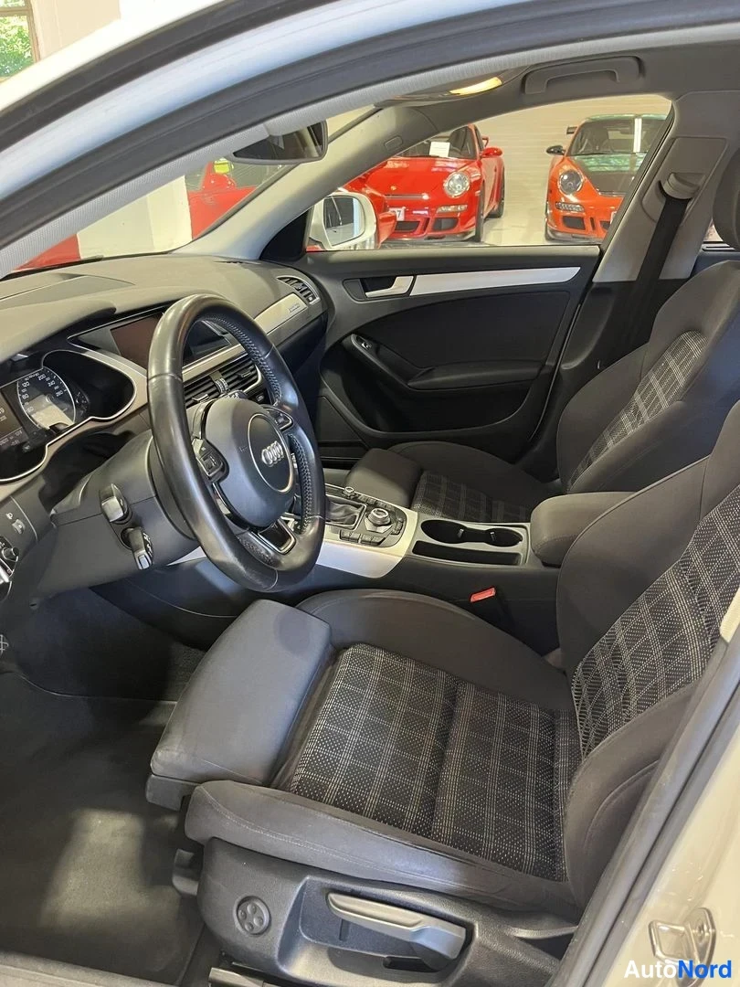 Valkoinen Audi A4 2012, ohjaamo, kuva 8