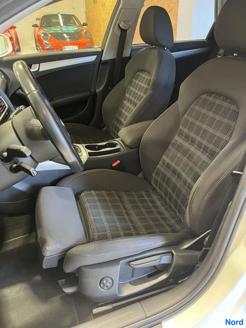Valkoinen Audi A4 2012, etuistuimet, kuva 10