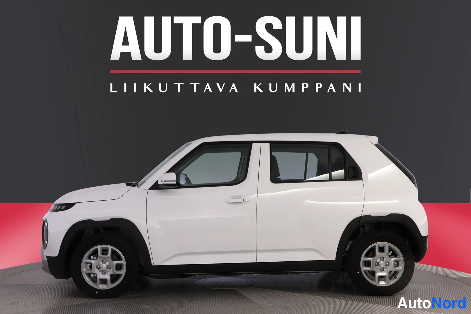 Valkoinen Hyundai Inster 2026, sivulta, kuva 4