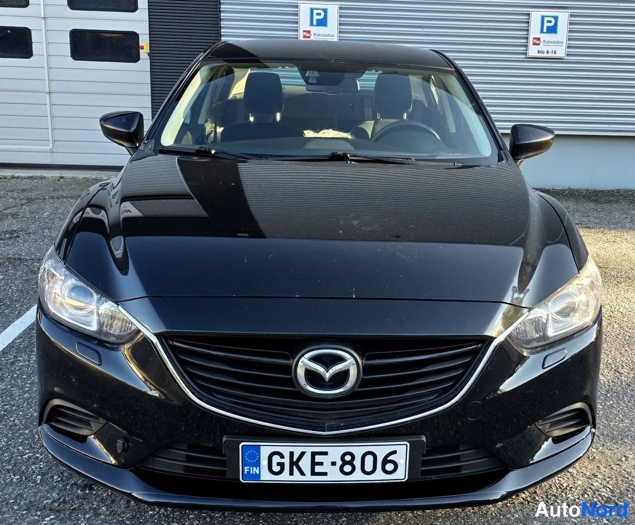 Musta Mazda 6 2014, edestä, kuva 8