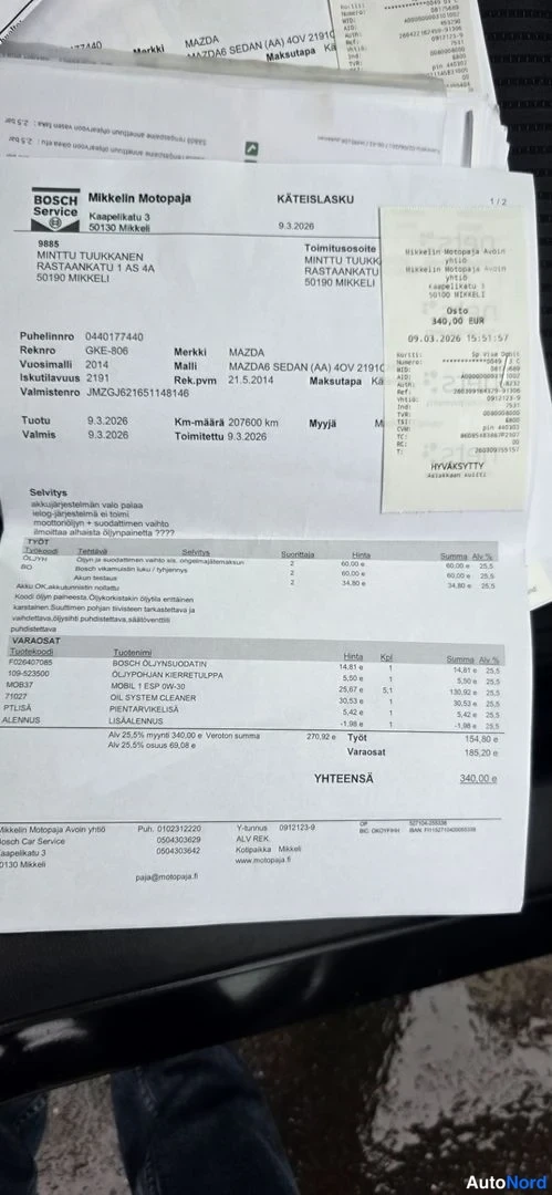 Musta Mazda 6 2014, kuva 28