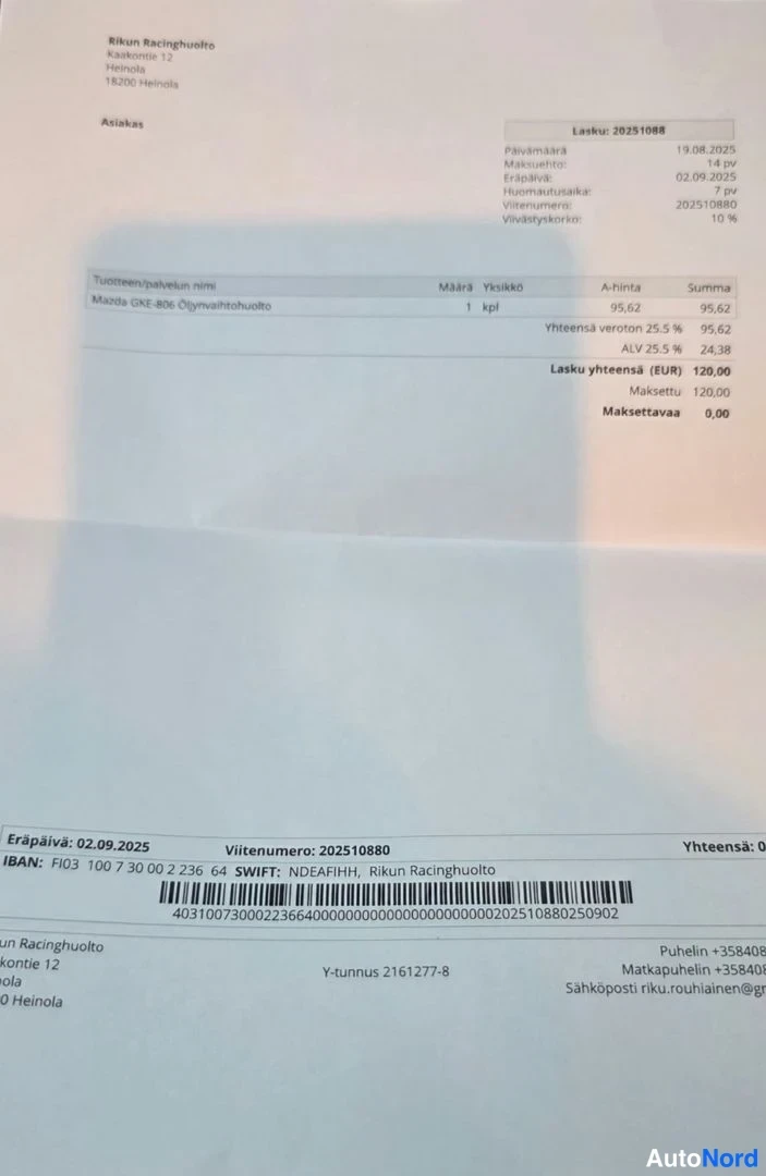 Musta Mazda 6 2014, kuva 33