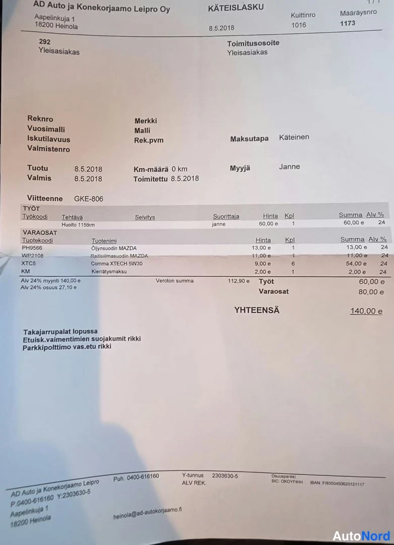 Musta Mazda 6 2014, kuva 37