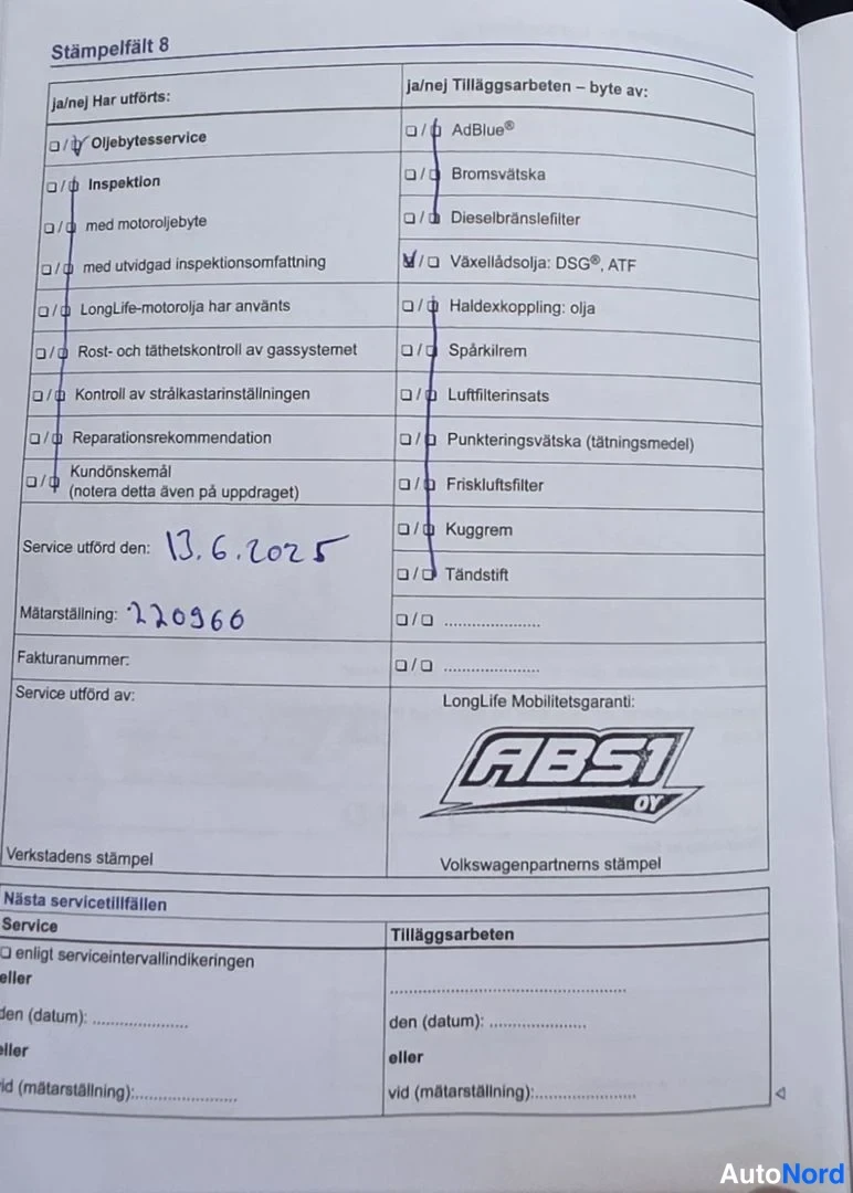 Valkoinen Volkswagen Passat 2016, asiakirja, kuva 34