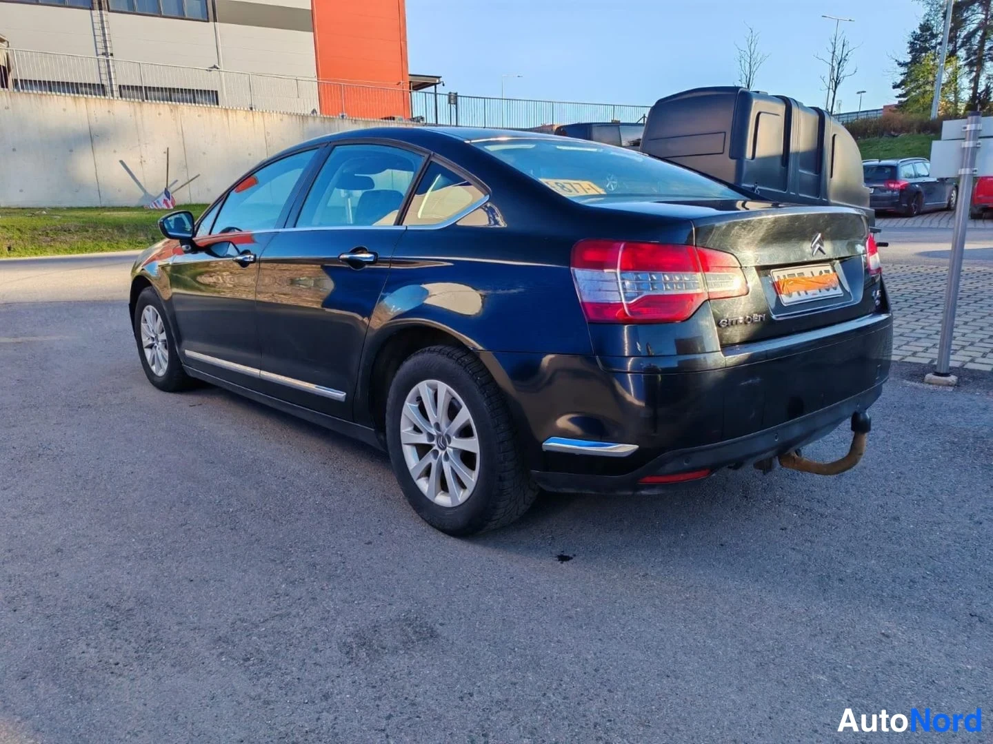 Musta Citroen C5 2011, takaviisto, kuva 7