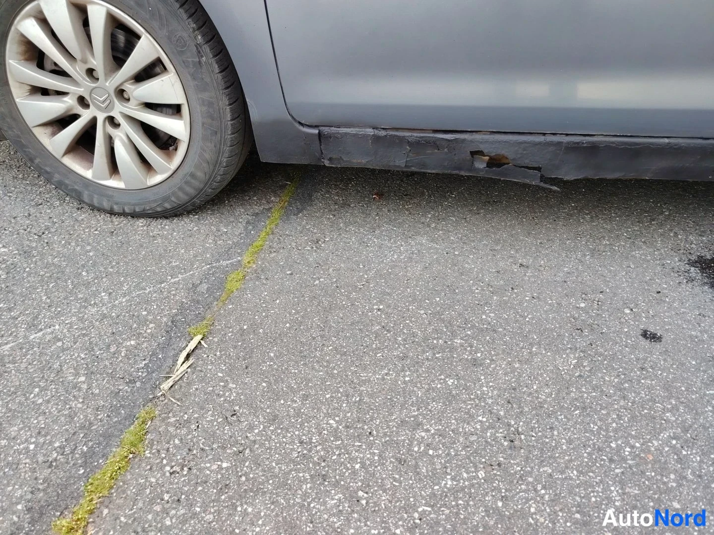 Harmaa Citroen Grand C4 Picasso 2007, yksityiskohta, kuva 22