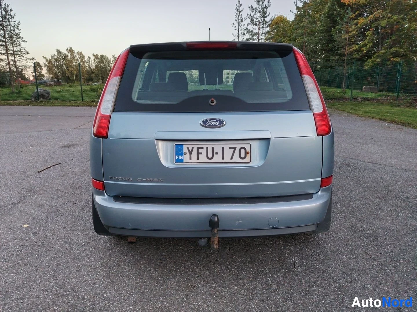 Sininen Ford C-Max 2006, takaa, kuva 8