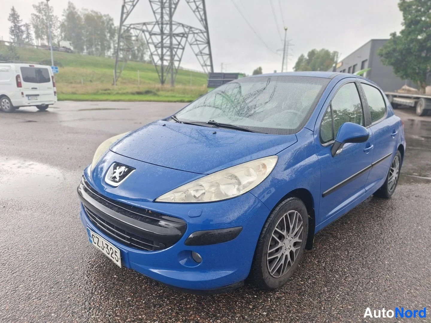 Sininen Peugeot 207 2007, kuva 9