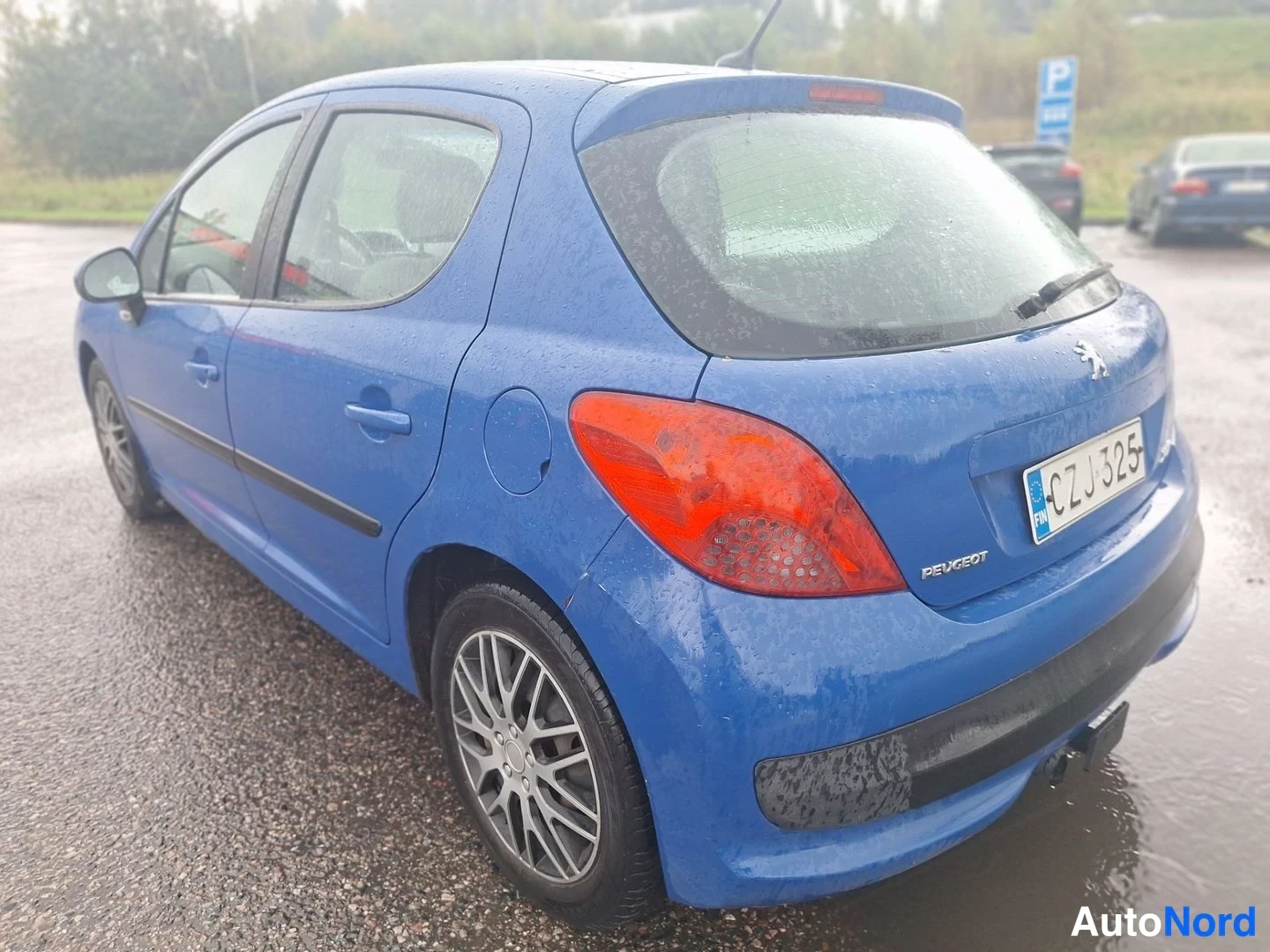 Sininen Peugeot 207 2007, kuva 11