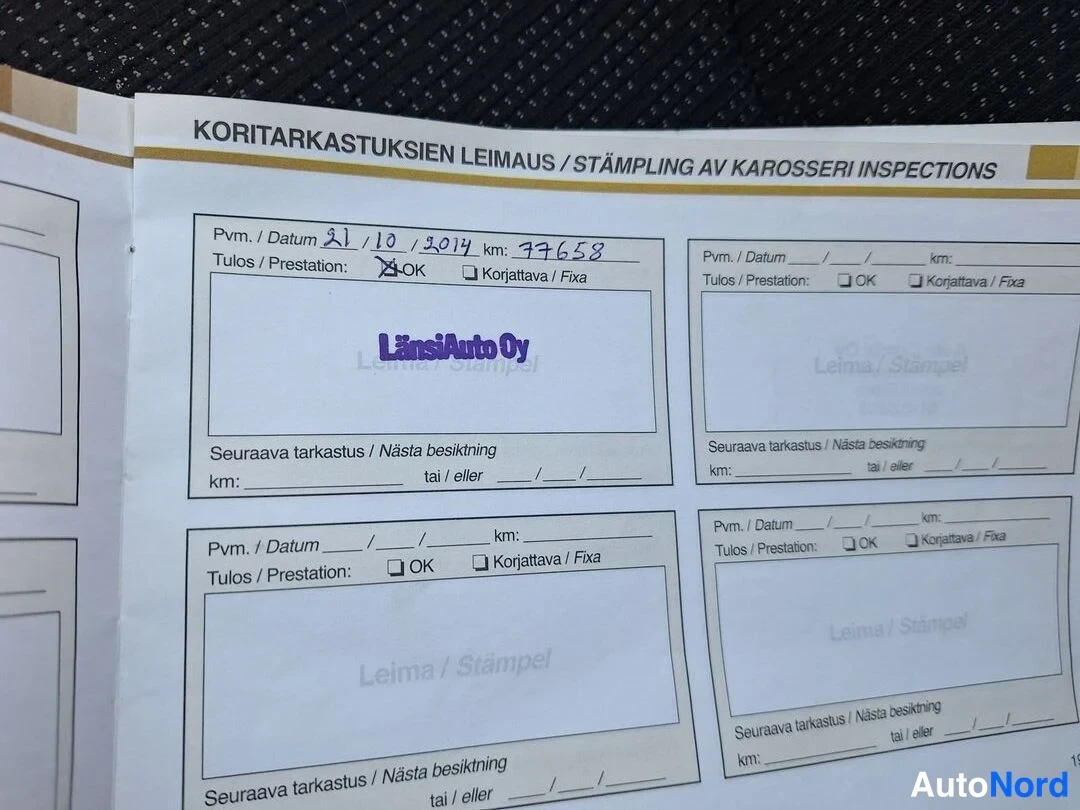 Ruskea Peugeot 308 2010, asiakirja, kuva 19