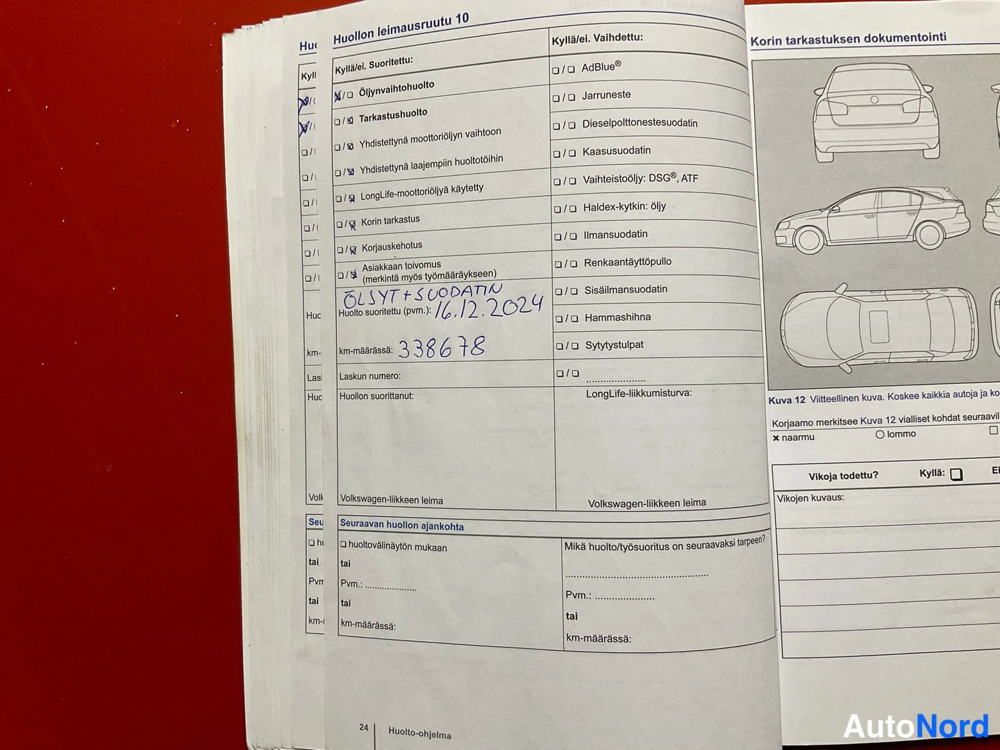 Punainen Volkswagen Up! 2015, asiakirja, kuva 24