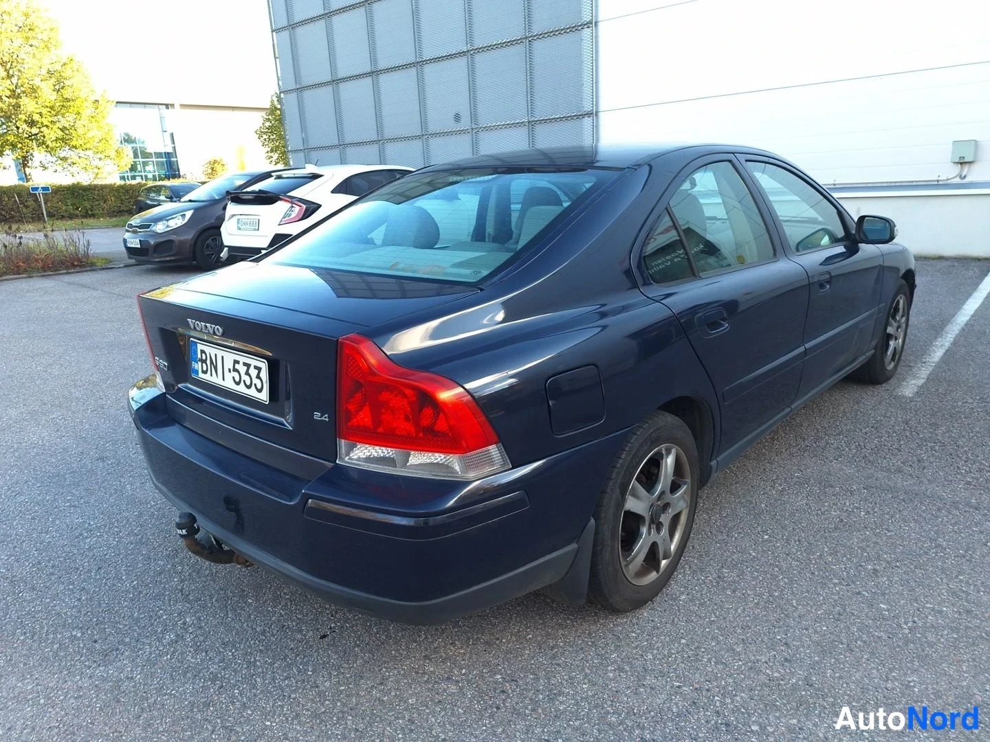 Sininen Volvo S60 2007, takaviisto, kuva 9
