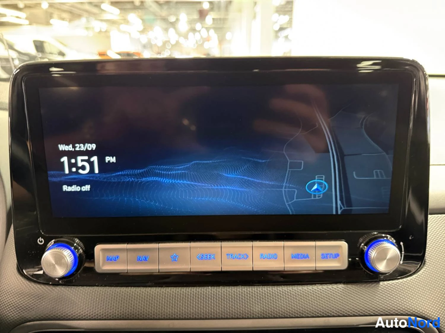 Sininen Hyundai Kona electric 2022, yksityiskohta, kuva 24