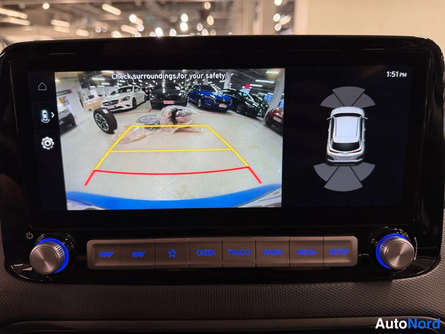 Sininen Hyundai Kona electric 2022, yksityiskohta, kuva 26