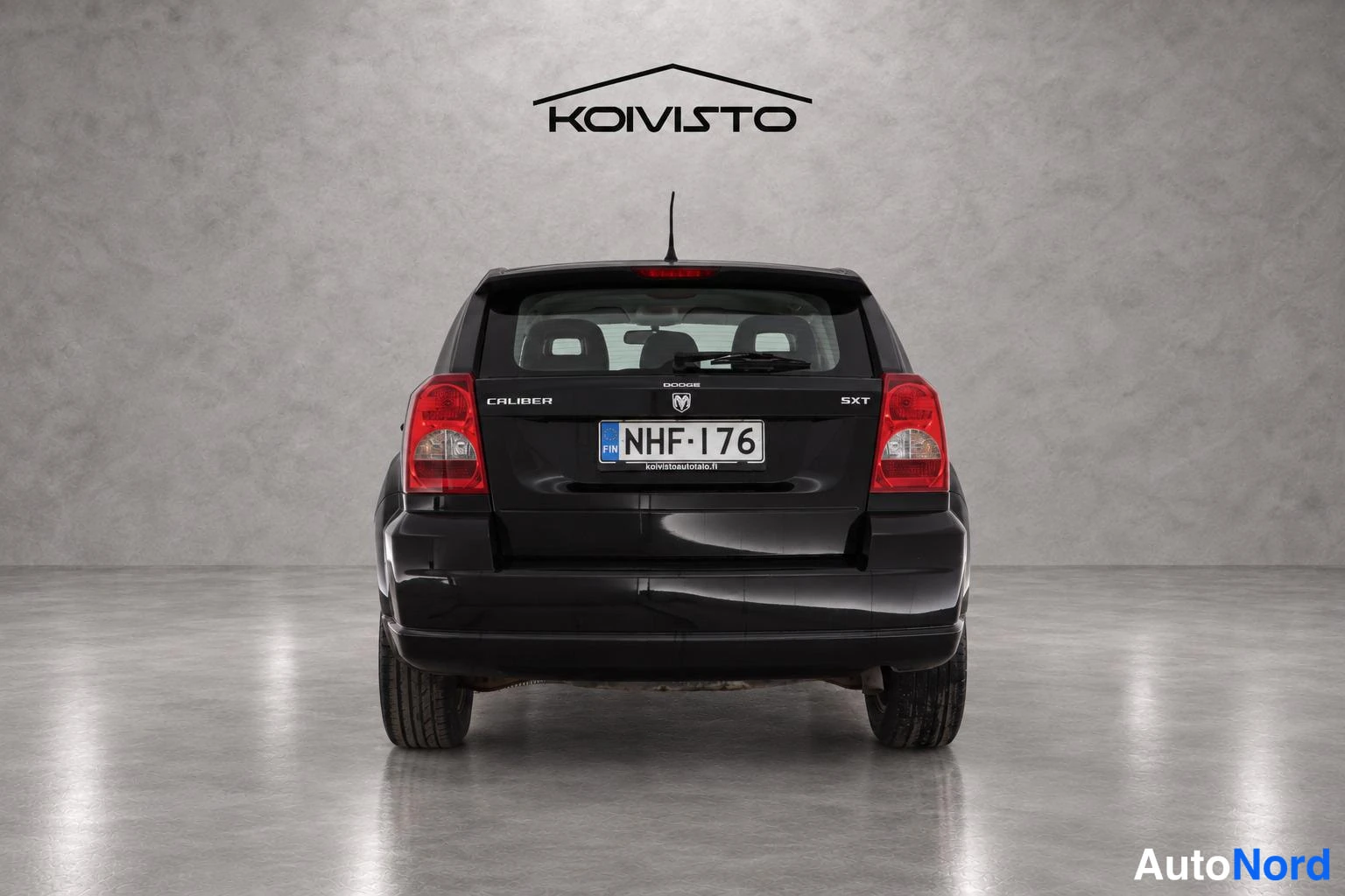 Musta Dodge Caliber 2007, takaa, kuva 7