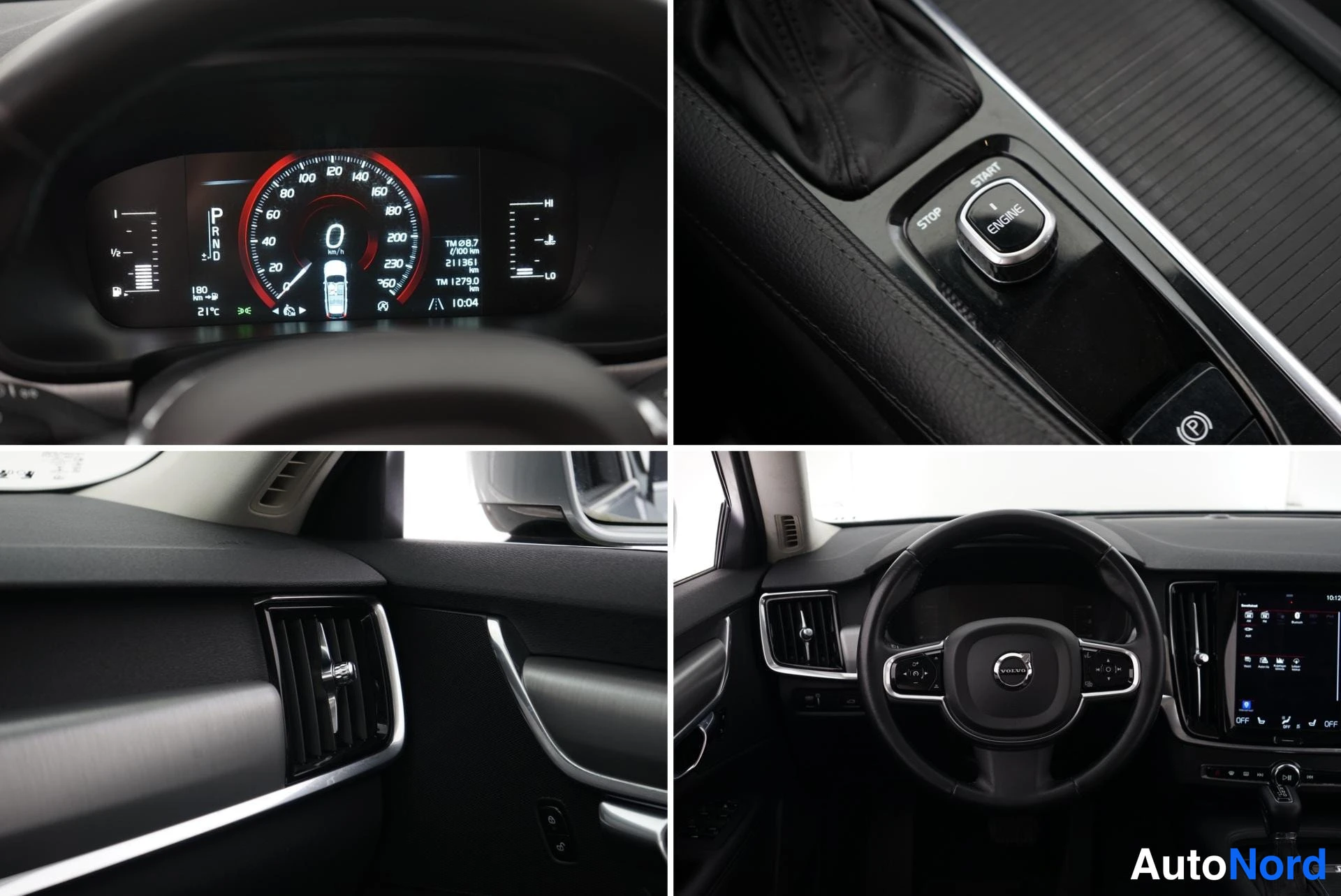 Harmaa Volvo V90 2017, yksityiskohta, kuva 19