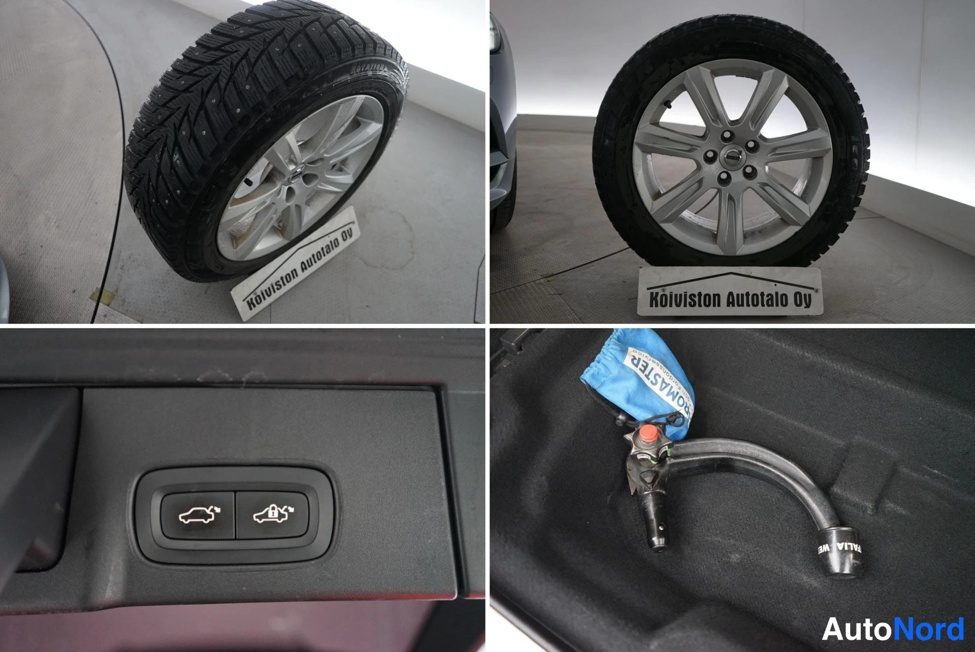 Harmaa Volvo V90 2017, yksityiskohta, kuva 25