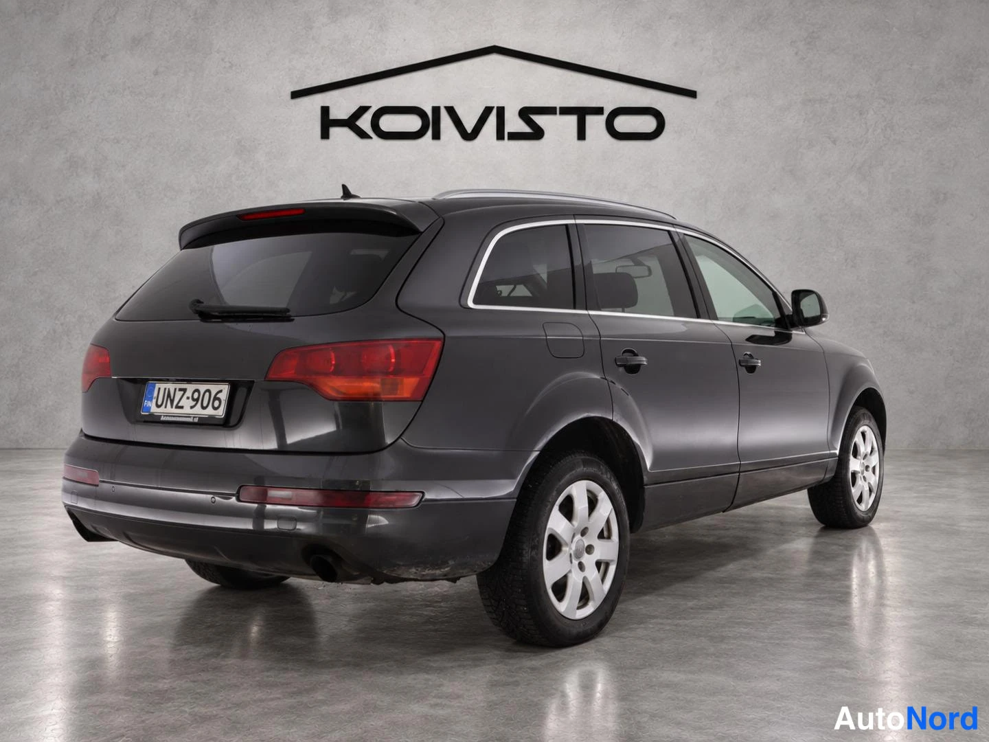 Harmaa Audi Q7 2006, takaviisto, kuva 5