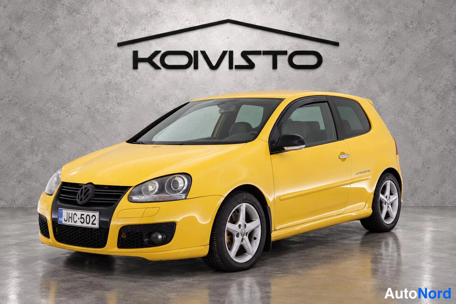 Volkswagen Golf Yellow Speed 2006