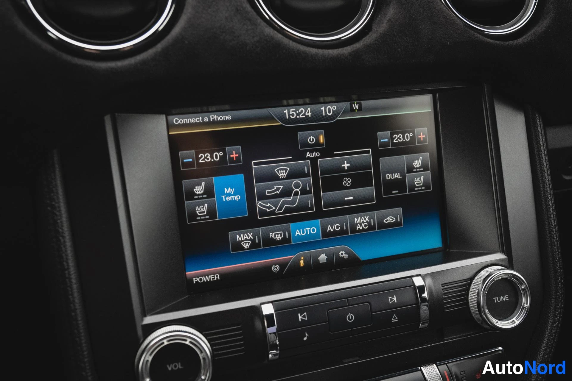Vihreä Ford Mustang 2015, yksityiskohta, kuva 13