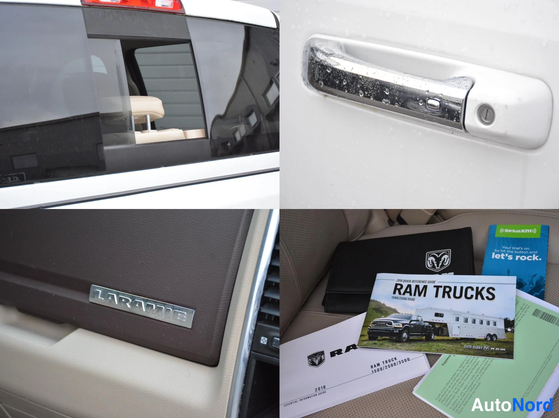 Valkoinen Dodge Ram 1500 2018, yksityiskohta, kuva 15