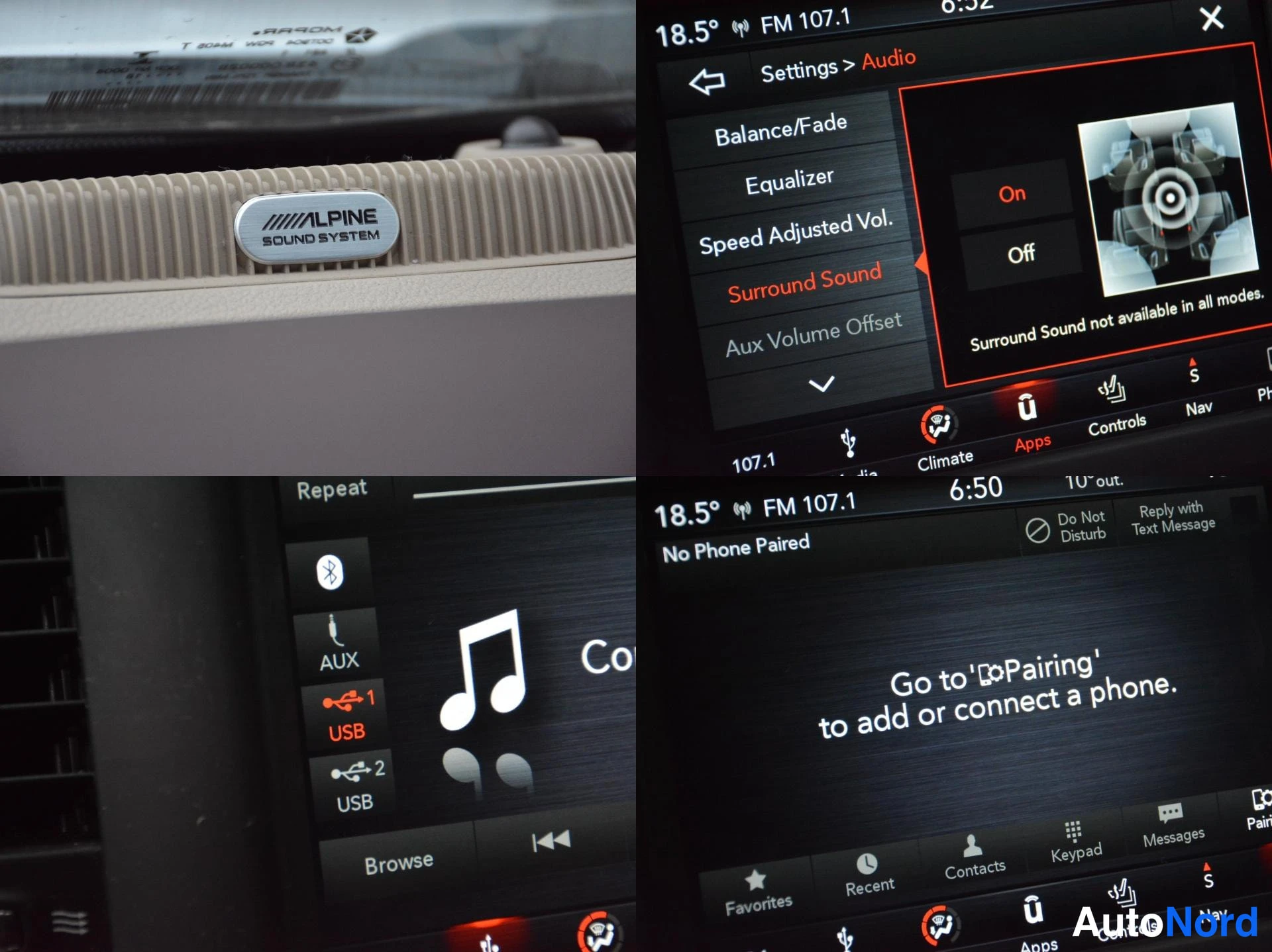 Valkoinen Dodge Ram 1500 2018, kuva 18