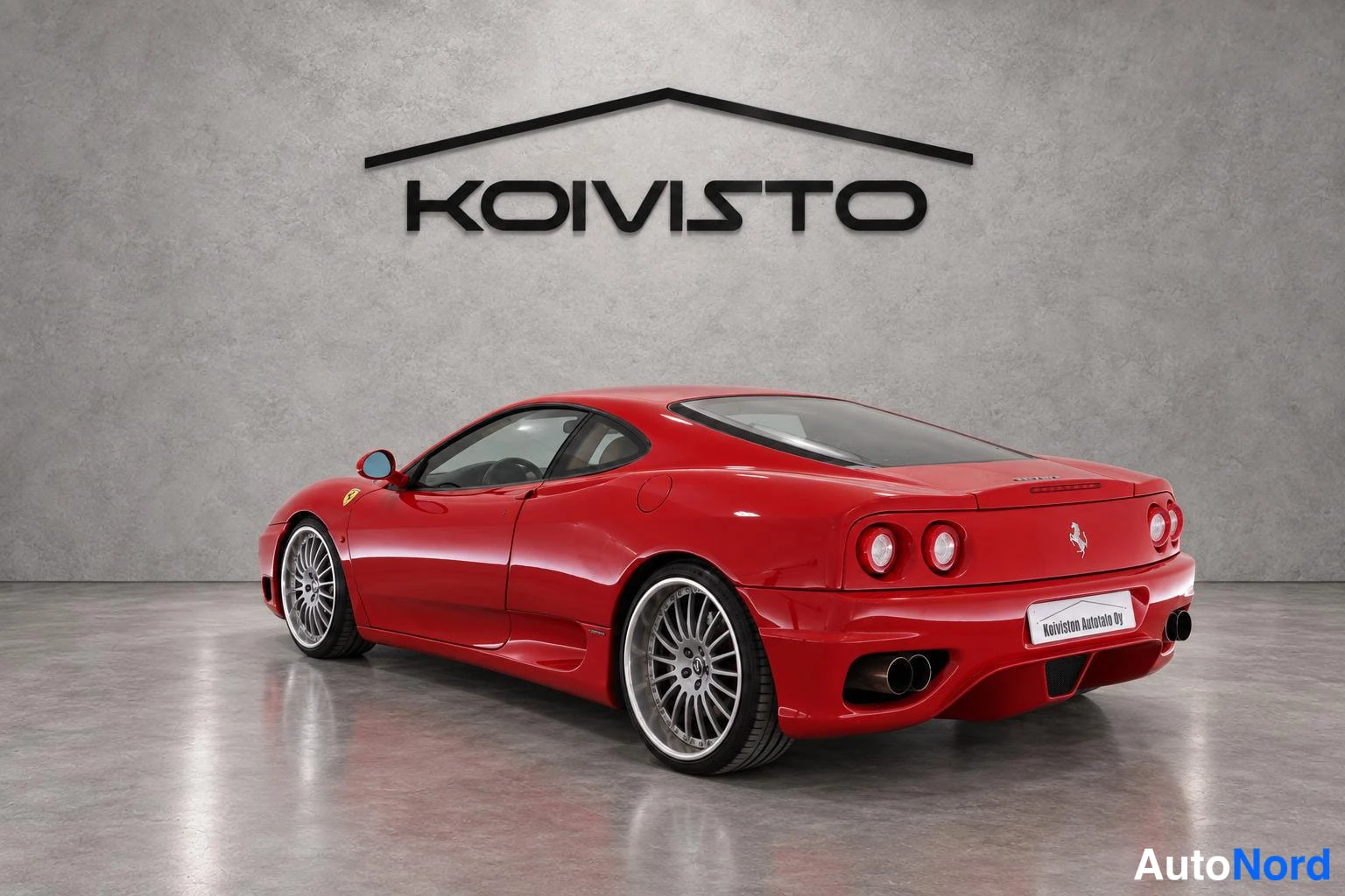 Punainen Ferrari 360 2002, takaviisto, kuva 6