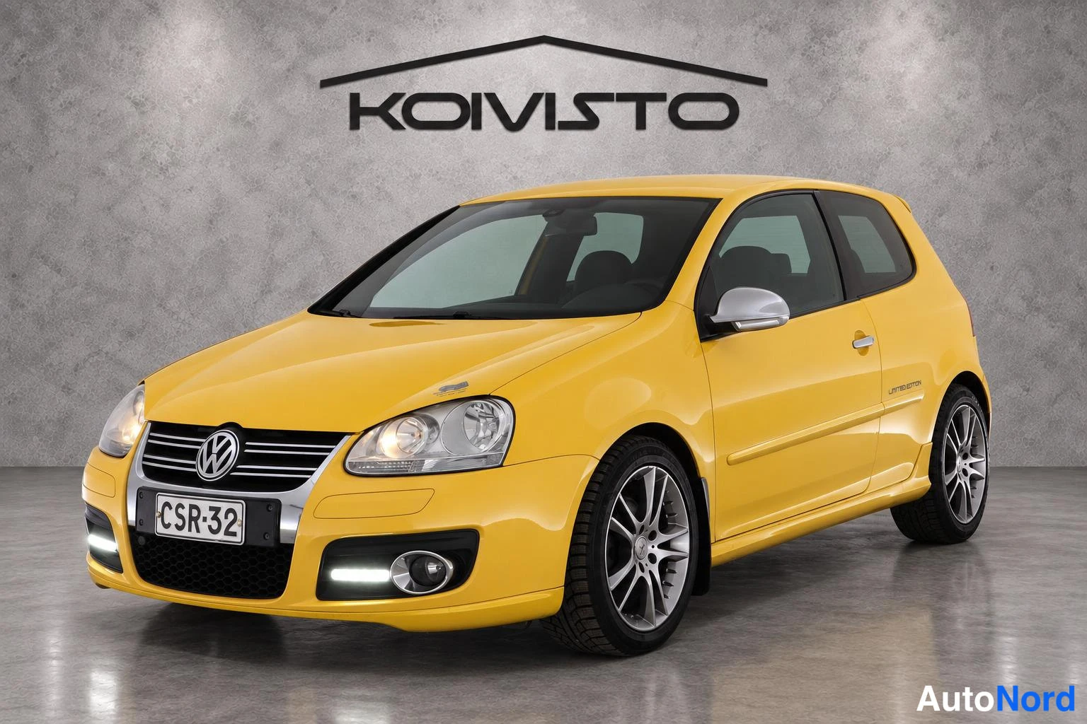 Volkswagen Golf Yellow Speed 2006