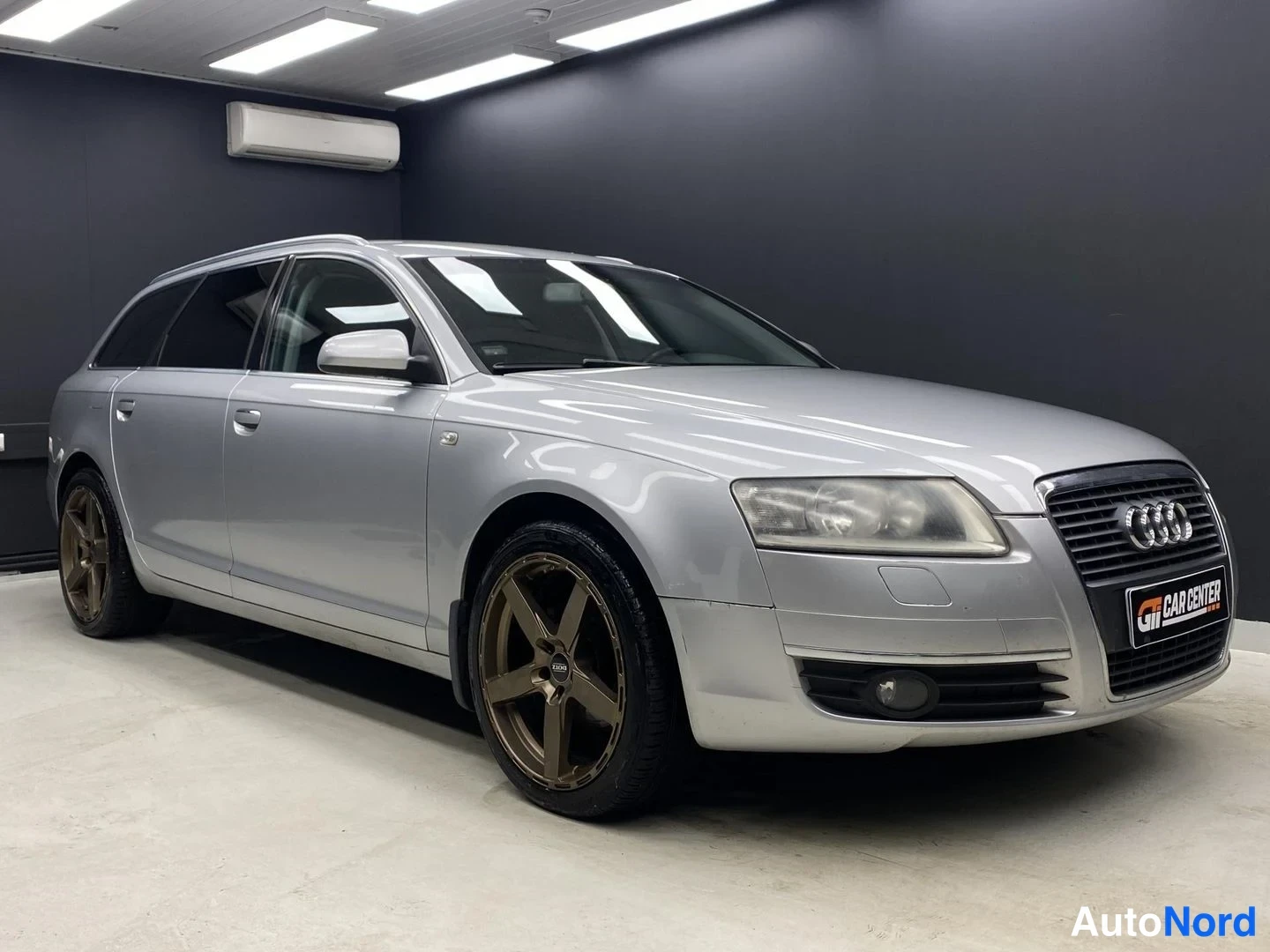 Hopea Audi A6 2005, etuviisto, keula oikealle, kuva 2