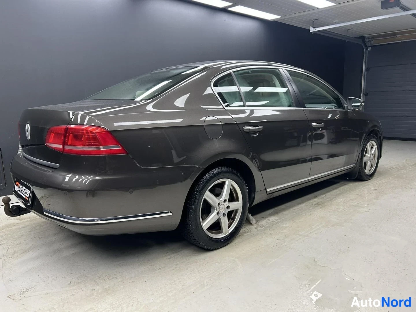 Ruskea Volkswagen Passat 2013, takaviisto, kuva 6