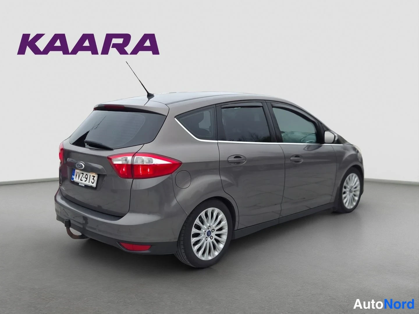 Ruskea Ford C-Max 2012, takaviisto, kuva 5