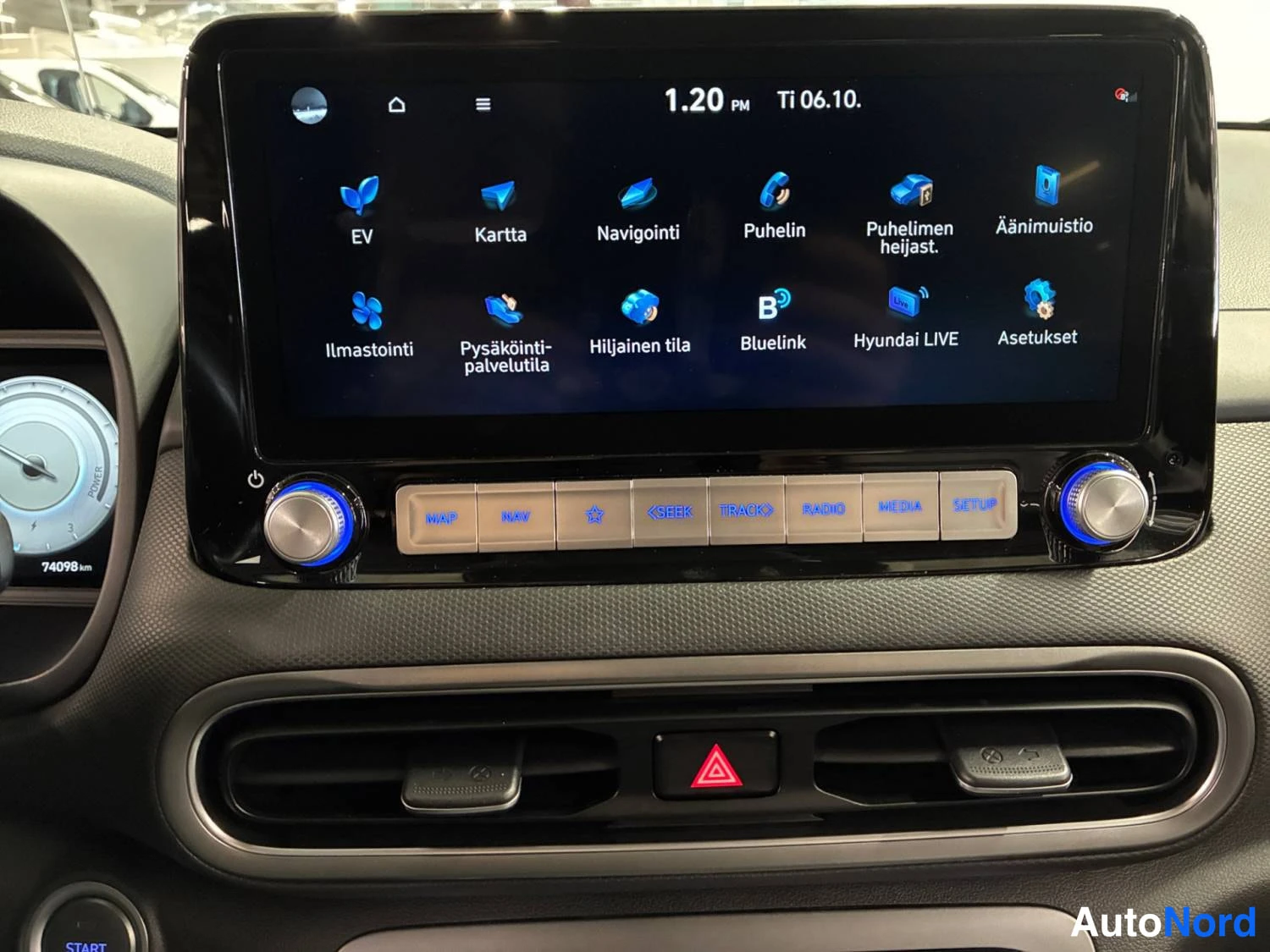 Musta Hyundai Kona electric 2021, yksityiskohta, kuva 24