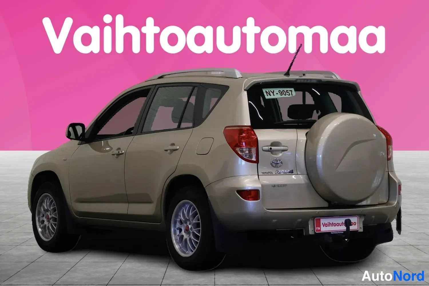 Beige Toyota RAV4 2007, takaviisto, kuva 6
