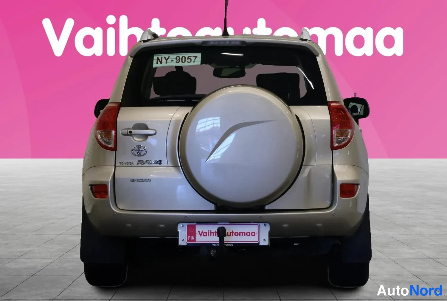 Beige Toyota RAV4 2007, takaa, kuva 8
