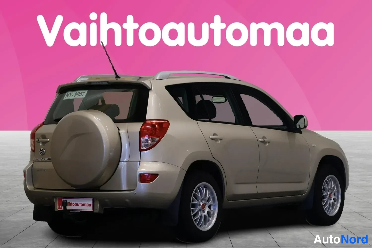 Beige Toyota RAV4 2007, takaviisto, kuva 7