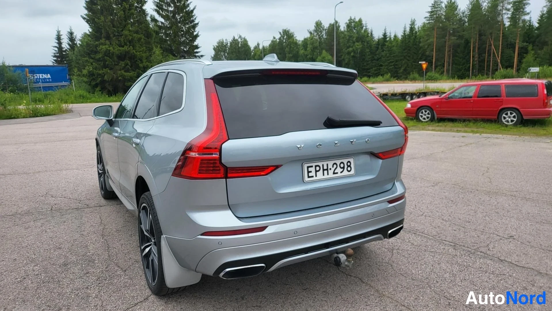 Hopea Volvo XC60 2018, takaviisto, kuva 14