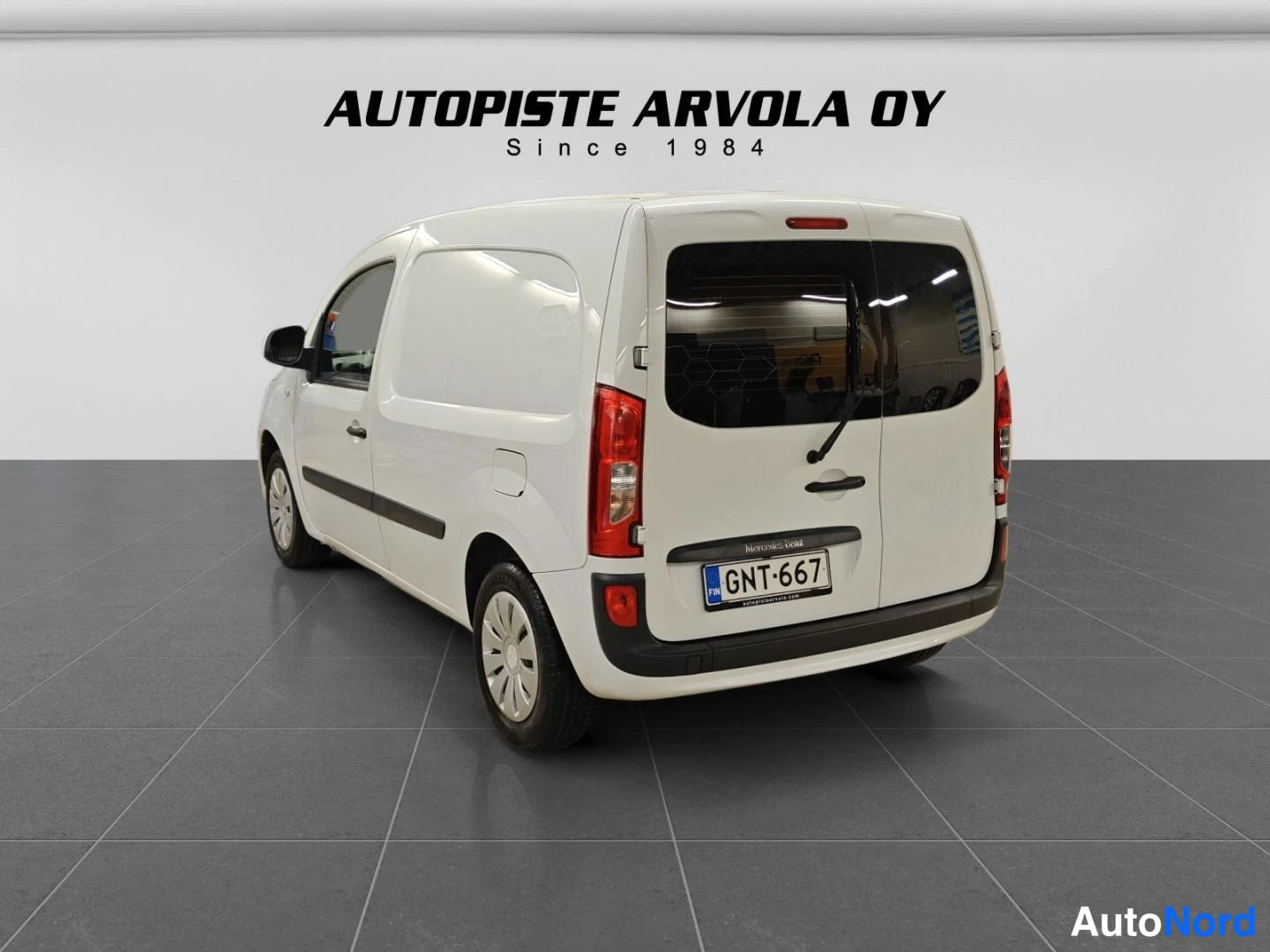 White Mercedes-Benz Citan 2019, rear three-quarter, photo 8