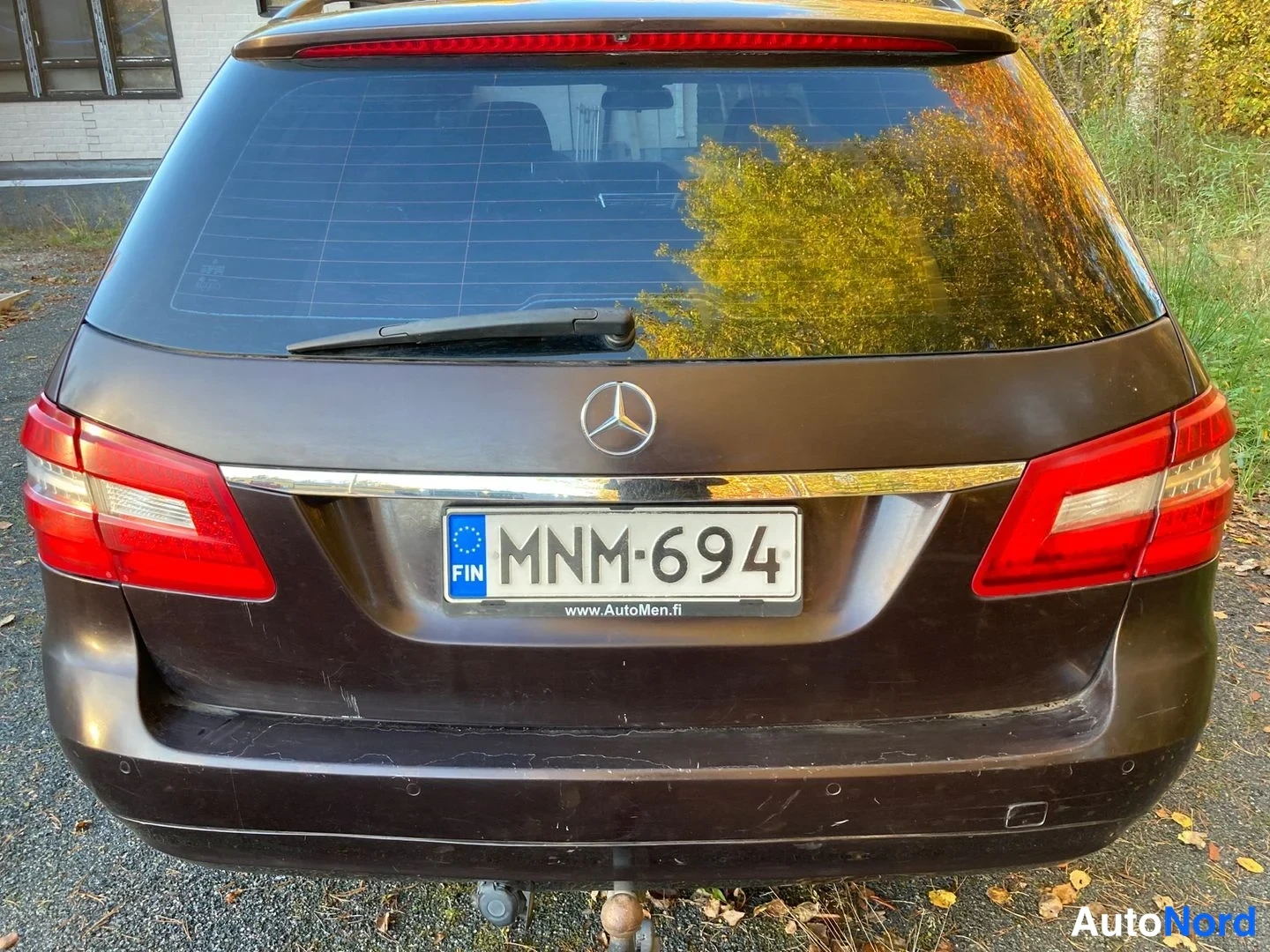 Violetti Mercedes-Benz E 220 CDI 2010, takaa, kuva 6