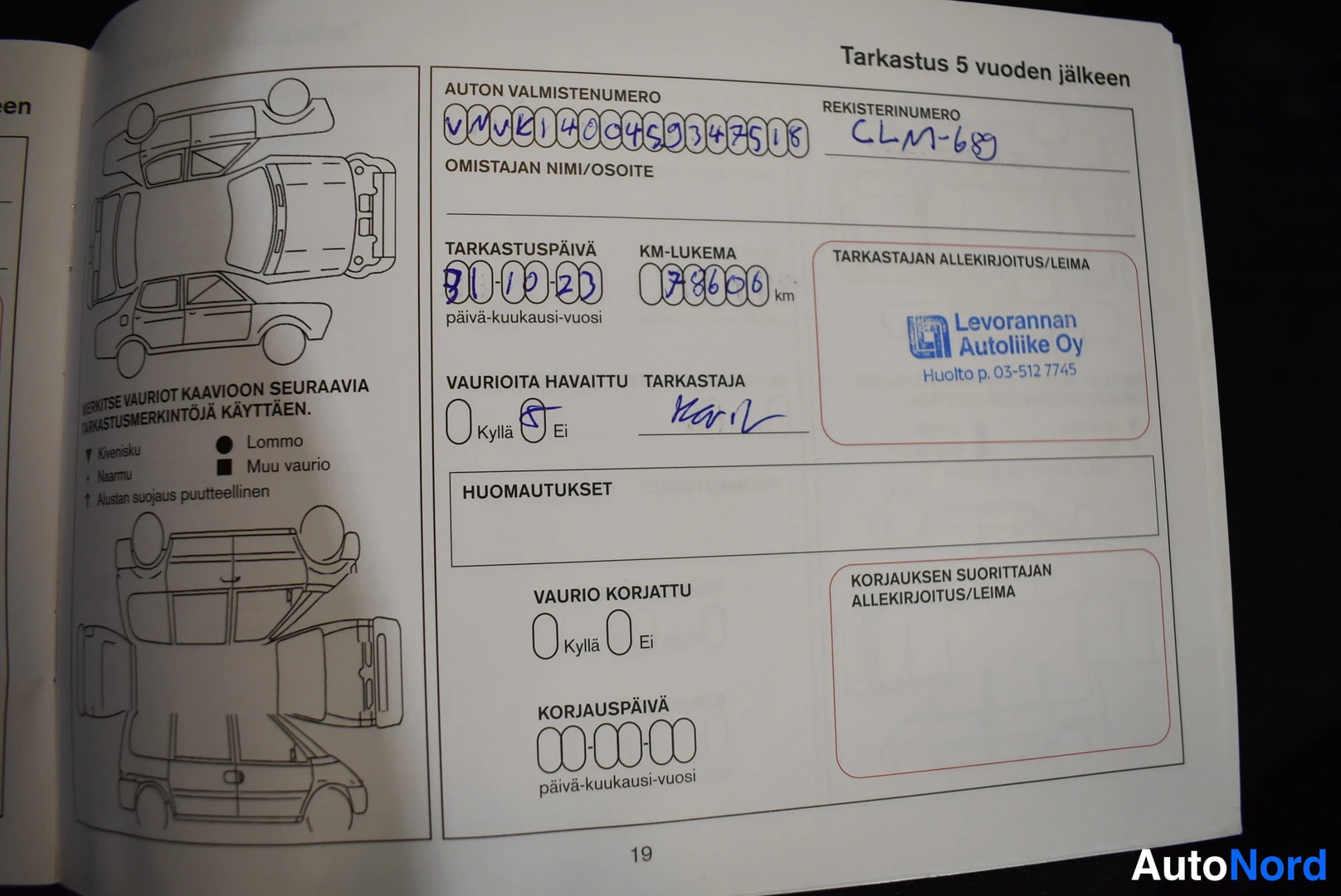 Valkoinen Nissan Micra 2018, asiakirja, kuva 19